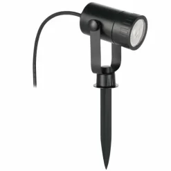 Spot sur pieu Eglo NEMA-Z LED Noir, 1 lumière, Changeur de couleurs