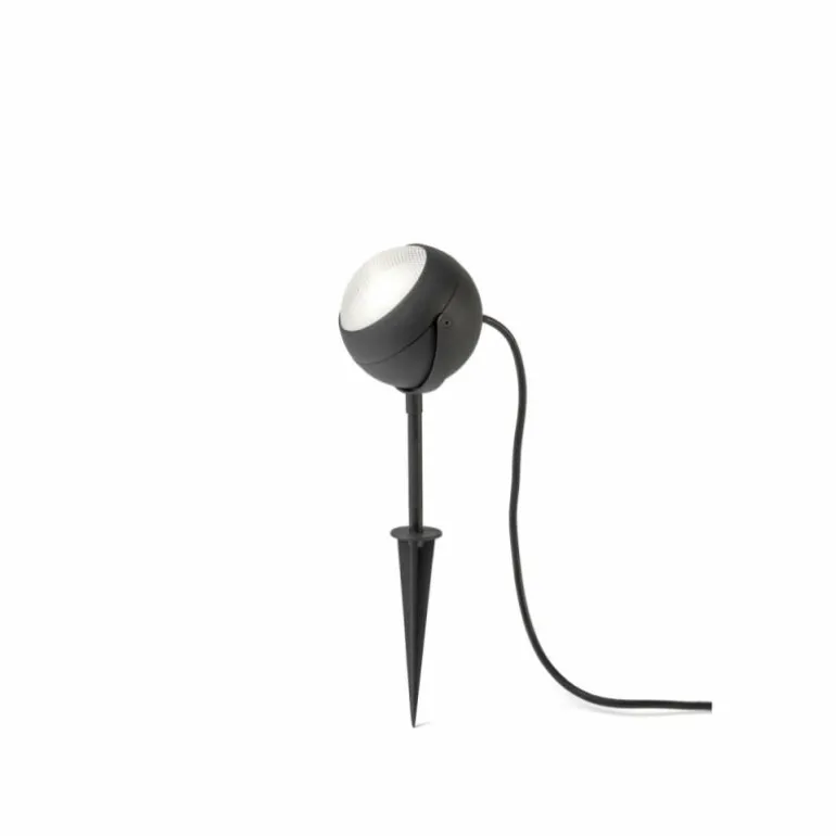 Spot sur pieu Konstsmide Lecce LED Noir, 1 lumière