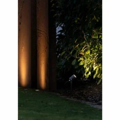 spot sur pieu LCD TYP 5018 LED Noir, 1 lumière