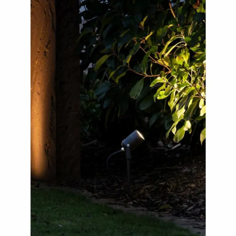 spot sur pieu LCD TYP 5018 LED Noir, 1 lumière