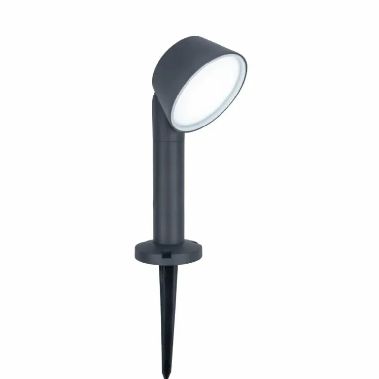 Spot sur pieu Lutec Dakota LED Anthracite, 1 lumière