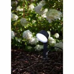 Spot sur pieu Lutec Dakota LED Anthracite, 1 lumière