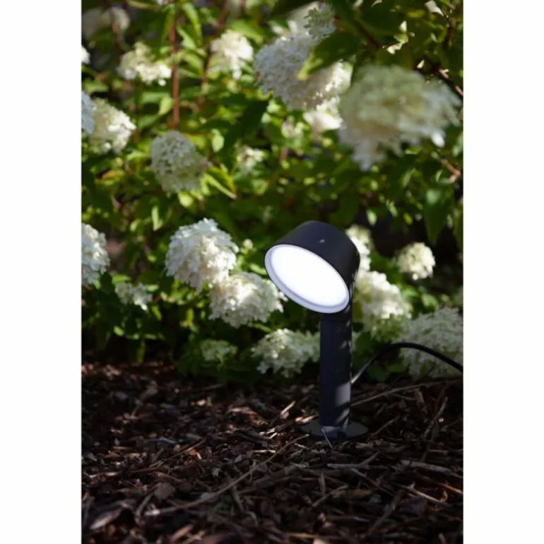 Spot sur pieu Lutec Dakota LED Anthracite, 1 lumière