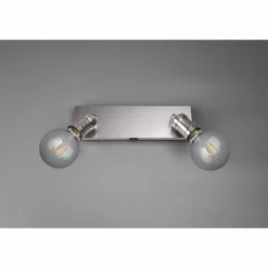 Spot Trio CARL Nickel mat, 2 lumières