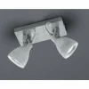Spot Trio CONCRETE LED Gris, 2 lumières
