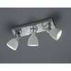 Spot Trio CONCRETE LED Gris, 3 lumières