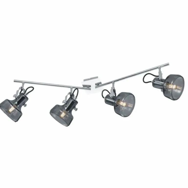 Spot Trio Leuchten KOLANI Chrome, 4 lumières