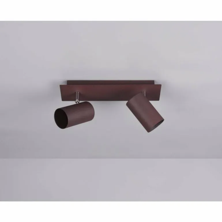 Spot Trio Leuchten MARLEY Rouille, 2 lumières