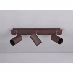 Spot Trio Leuchten MARLEY Rouille, 3 lumières