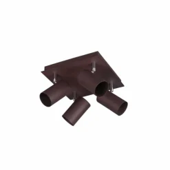 Spot Trio Leuchten MARLEY Rouille, 4 lumières