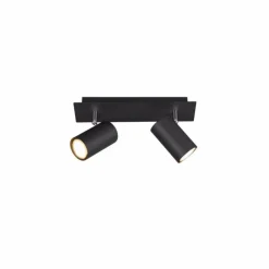 Spot Trio Leuchten MARLEY Noir, 2 lumières