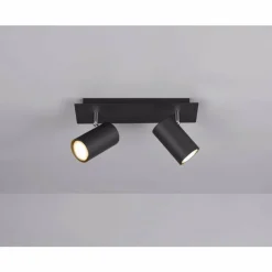 Spot Trio Leuchten MARLEY Noir, 2 lumières