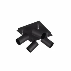 Spot Trio Leuchten MARLEY Noir, 4 lumières
