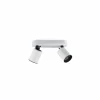 Spot Trio Leuchten PAGO Blanc, 2 lumières