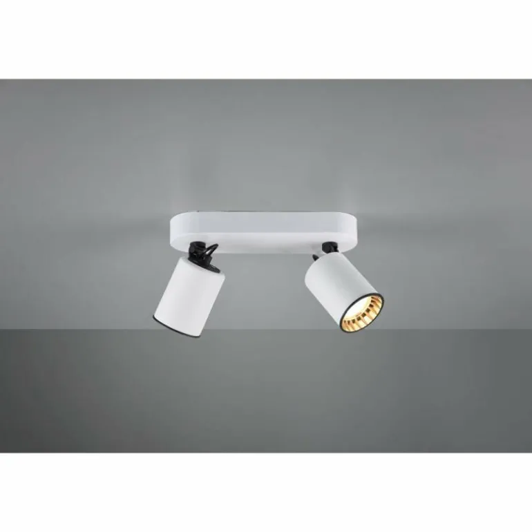 Spot Trio Leuchten PAGO Blanc, 2 lumières
