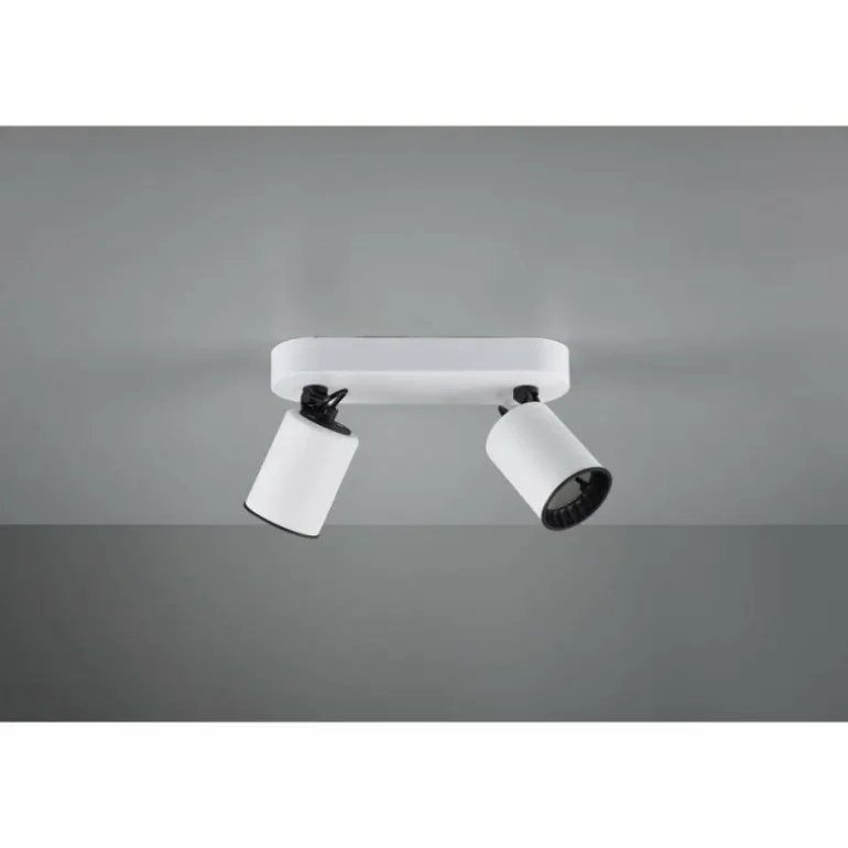 Spot Trio Leuchten PAGO Blanc, 2 lumières