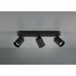 Spot Trio Leuchten PAGO Noir, 3 lumières