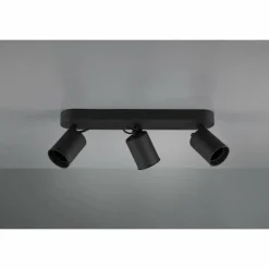 Spot Trio Leuchten PAGO Noir, 3 lumières