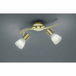 Spot Trio LEVISTO LED Laiton, 2 lumières