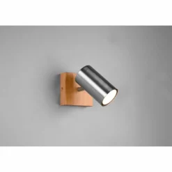 Spot Trio Marley Bois clair, 1 lumière