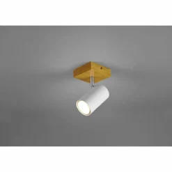 Spot Trio Marley Bois clair, 1 lumière