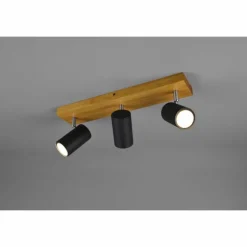 Spot Trio Marley Bois clair, 3 lumières