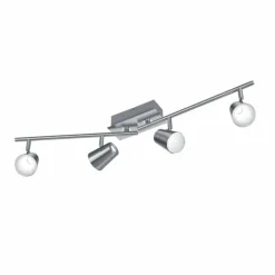 Spot Trio NARCOS LED Nickel mat, 4 lumières
