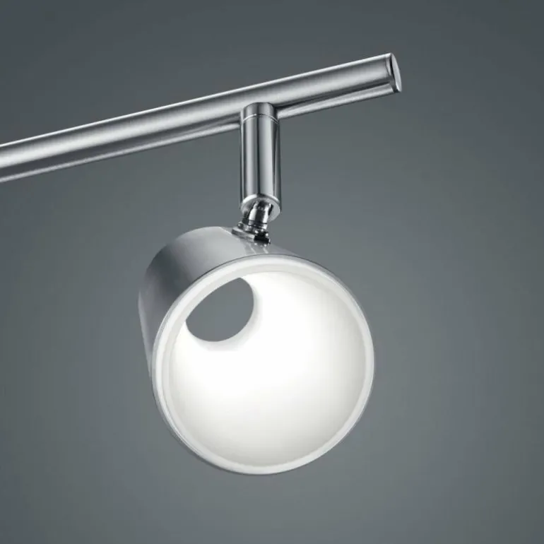 Spot Trio NARCOS LED Nickel mat, 4 lumières