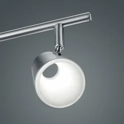 Spot Trio NARCOS LED Nickel mat, 6 lumières