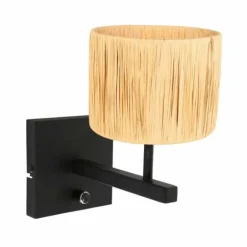 Stang Applique murale Luminaires Steinhauer Noir, 1 lumière
