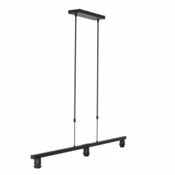 Stang Suspension Luminaires Steinhauer Noir, 3 lumières