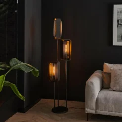 Stehleuchte Lampadaire Anthracite, 3 lumières