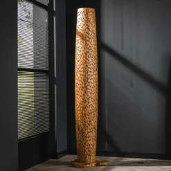 Stehleuchte Lampadaire Brun, Écru, 4 lumières