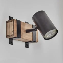 Storuma Applique murale, Spot mural Écru, Noir, 1 lumière