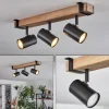 Storuma Plafonnier, Spot de plafond Écru, Noir, 3 lumières