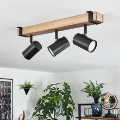 Storuma Plafonnier, Spot de plafond Écru, Noir, 3 lumières