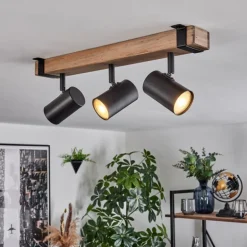 Storuma Plafonnier, Spot de plafond Écru, Noir, 3 lumières