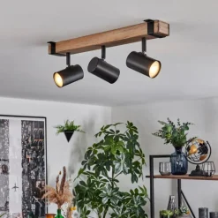 Storuma Plafonnier, Spot de plafond Écru, Noir, 3 lumières