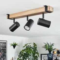 Storuma Plafonnier, Spot de plafond Écru, Noir, 3 lumières