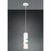 Stream Suspension Luminaires Trio Blanc, 1 lumière