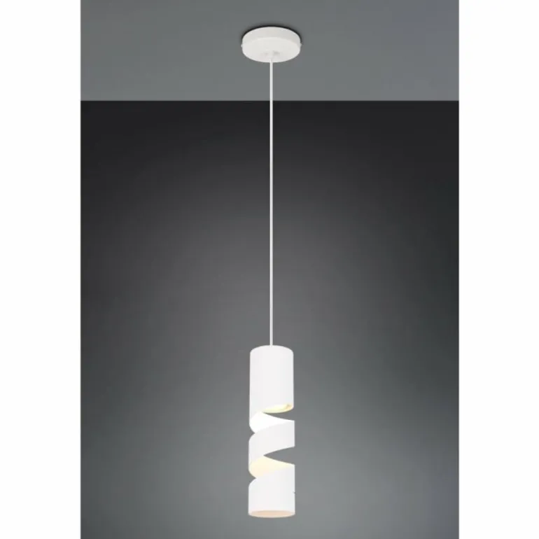 Stream Suspension Luminaires Trio Blanc, 1 lumière