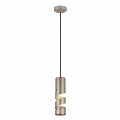 Stream Suspension Luminaires Trio Brun, 1 lumière