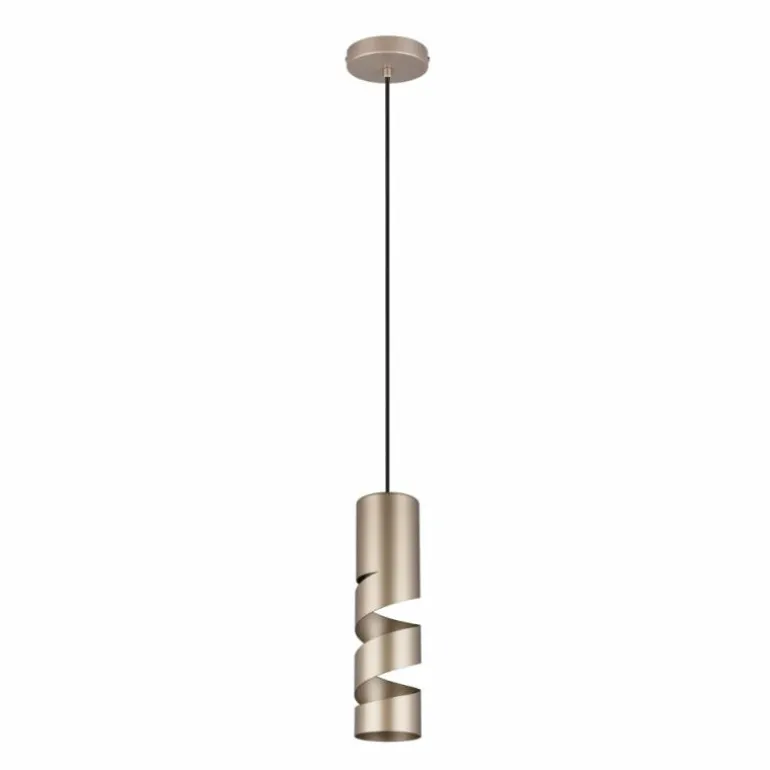 Stream Suspension Luminaires Trio Brun, 1 lumière