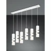 Stream Suspension Luminaires Trio Blanc, 6 lumières