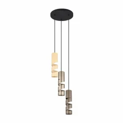 Stream Suspension Luminaires Trio Multicolore, 3 lumières