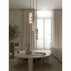 Stream Suspension Luminaires Trio Multicolore, 3 lumières