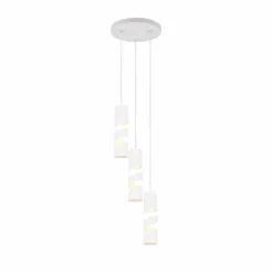 Stream Suspension Luminaires Trio Blanc, 3 lumières
