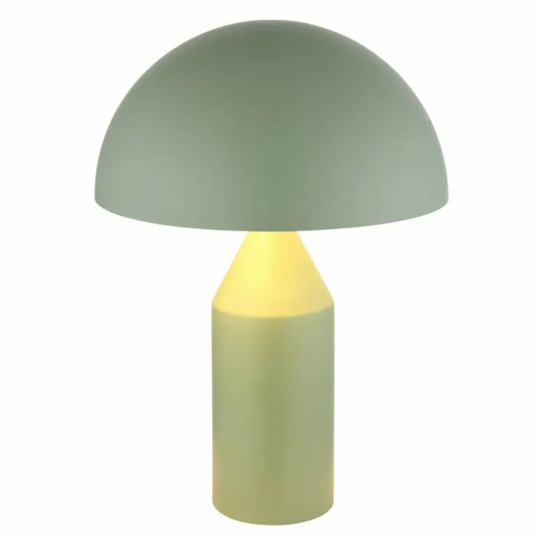 Style champignon Atoma Lampe à poser Luminaires Globo Lighting Vert, 2 lumières