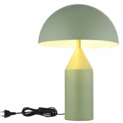 Style champignon Atoma Lampe à poser Luminaires Globo Lighting Vert, 2 lumières