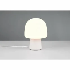 Style champignon Steen Lampe à poser Luminaires Trio Gris, 1 lumière